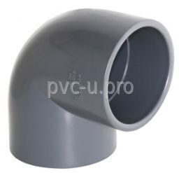 Угол НПВХ (PVC-U) 90° клеевой Д. 20 PN 16