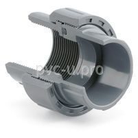 Американка НПВХ (PVC-U) переходная POOL ВхВР Д. 90 x3" PN 10